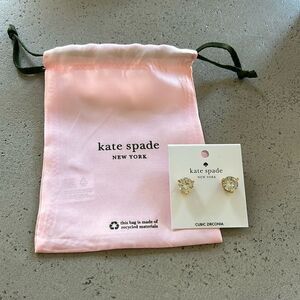 NWT Kate spade rise and shine earring studs